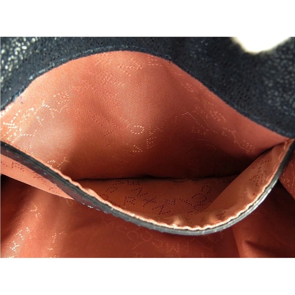 Stella McCartney Black and Gold Chain Shoulder Bag - Picture 12 of 15